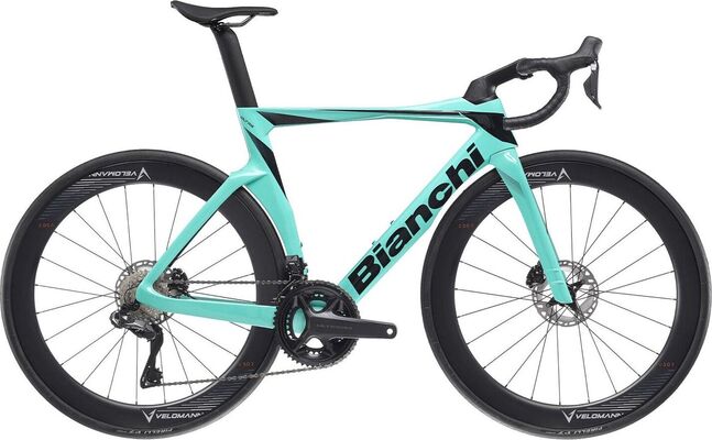 Bianchi Oltre Comp Ultegra Di2 12 spd Cestný aerobicykel