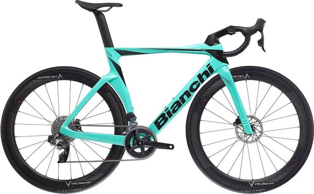 Bianchi Oltre Comp Rival Etap AXS 12 spd Silniční aerokolo