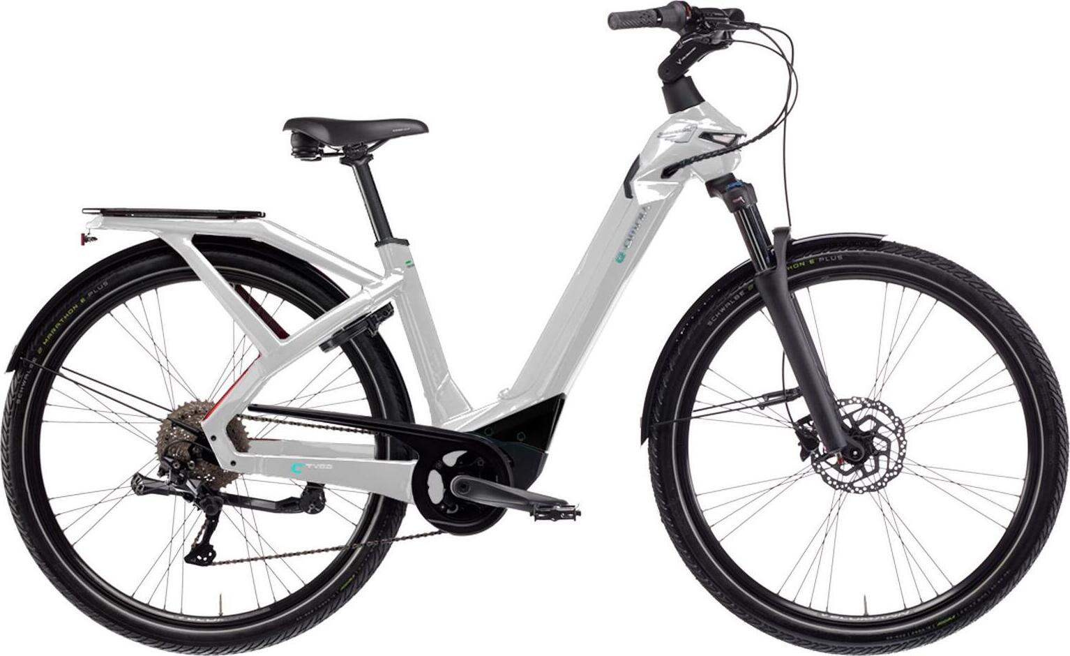 Bianchi e-Omnia C Type Deore 10sp - 625 Wh Mestský e-bike