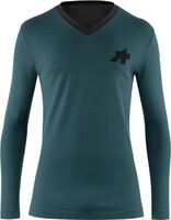 Assos Tactica Tech T shirt technicky dres dlhy rukav foundation green 3