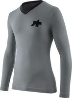 Assos Tactica Tech T shirt technicky dres dlhy rukav silver 1