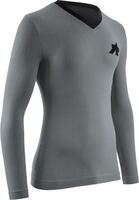 Assos Tactica Tech T shirt technicky dres dlhy rukav silver 2
