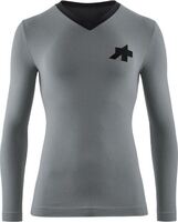Assos Tactica Tech T shirt technicky dres dlhy rukav silver 4