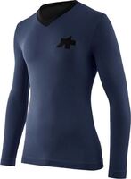 Assos Tactica Tech T shirt technicky dres dlhy rukav stone blue 01