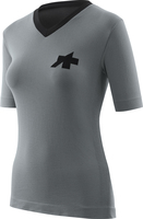 ASSOS TACTICA WOM TechT Shirt T5 Fanatic Silver damsky dres (2)