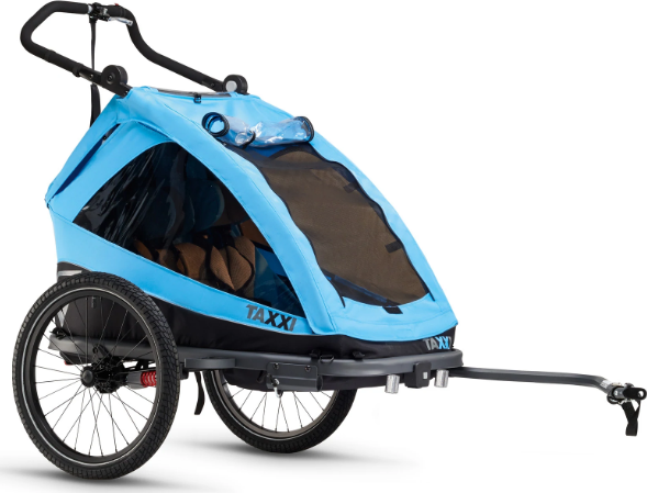 Detsky cyklisticky vozik Taxxi kids elite two blue