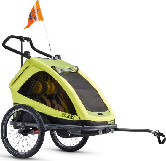 Detsky cyklisticky vozik Taxxi kids elite two yellow