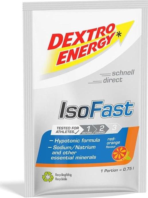 Dextro sport isofast red orange 56g napoj