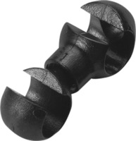 Drziak bowdenov 4 0 5 5 dvojity otocny plast 10ks 26994 jpg