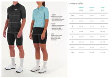 Santini bianchi milano velkostna tabulka unisex oblecenie