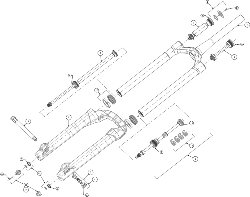 Schéma IRT kit Mattoc Pro my22+ 34mm chassis