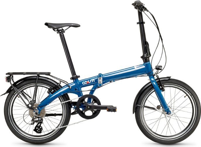 Skladaci bicykel Coast Hightide no3 blue 2022