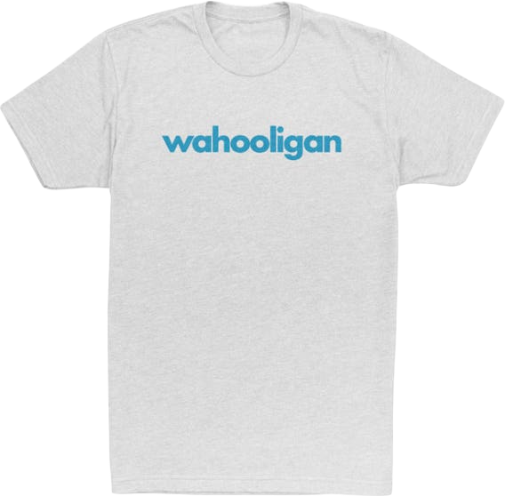 T Shirt WAHOO WAHOOLIGAN Blue White