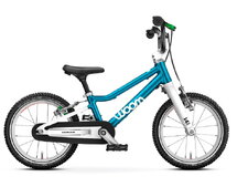 Woom 2 go mettalic blue detsky bicykel