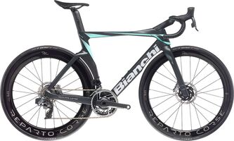 Bianchi Oltre RC Red eTap AXS 12 Spd Cestný aerobicykel